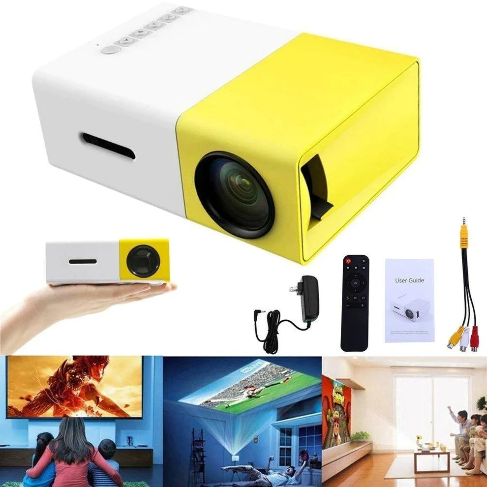 MINI PROYECTOR LED PORTATIL USB HDMI