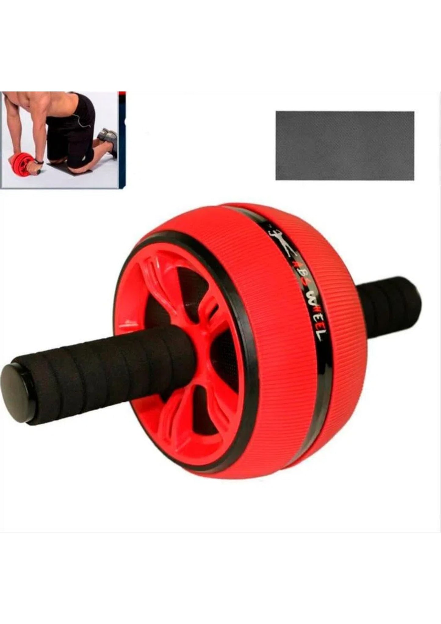 Rueda Abdominal Rodillo Grueso