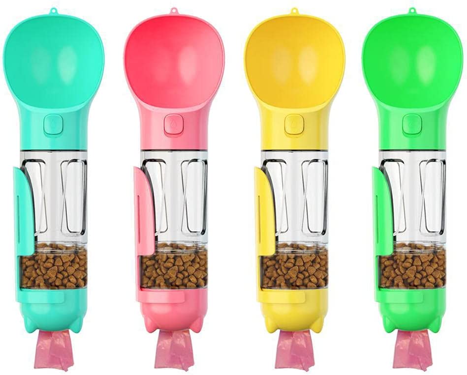 BOTELLA MULTIUSOS 3 EN 1 PARA MASCOTA