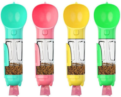 BOTELLA MULTIUSOS 3 EN 1 PARA MASCOTA