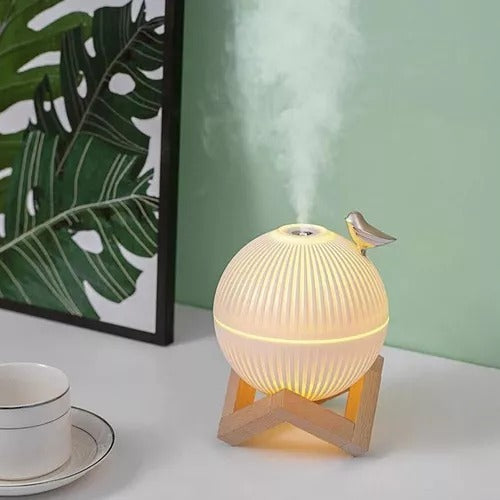 Lámpara Humidificador De Esfera Con Base